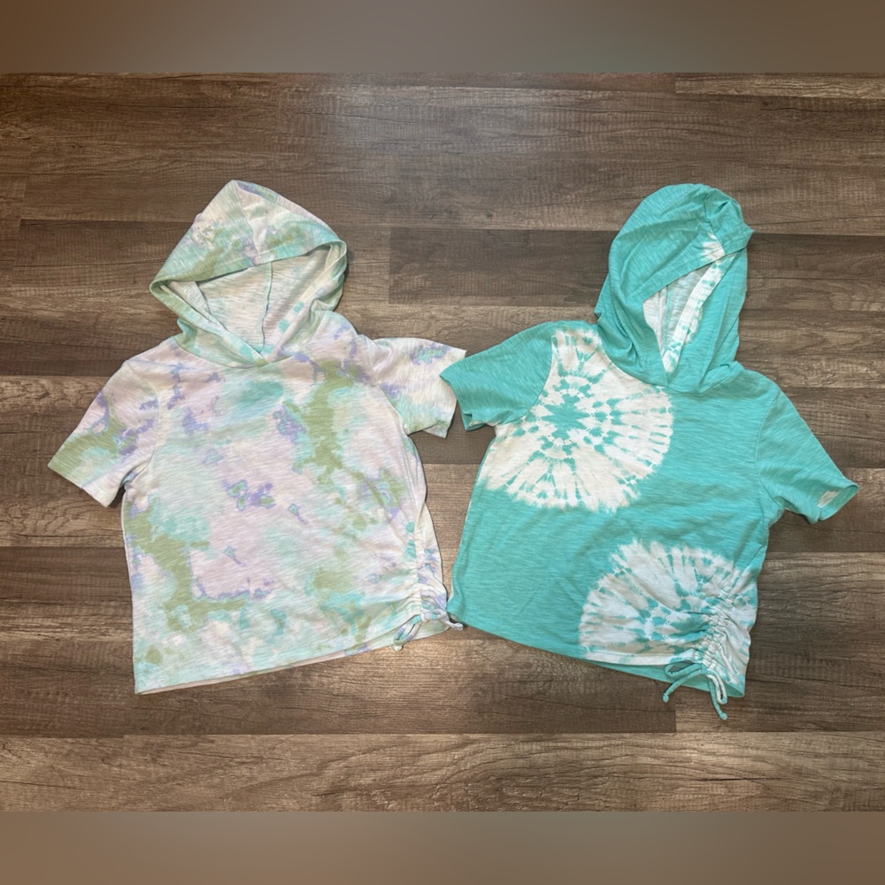 SO Tie‎ Dye Short Sleeve Tops for Girl's Size 7